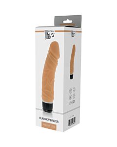 Vibradores do Amor Clássico 16,5cm Carne - Vibrador realista de várias velocidades com 7 funções