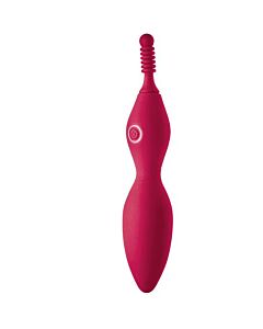 VIBRADOR DE PONTA COM PONTA BRILHANTE VERONA - Vibrador de ponta com 10 frequências