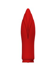 Revolução Vermelha Sirona - Estimulador do Ponto G à prova d'água e Recarregável - Vermelho