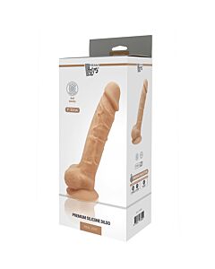 Dildo de Silicone Premium Real Love 23,5cm Flesh