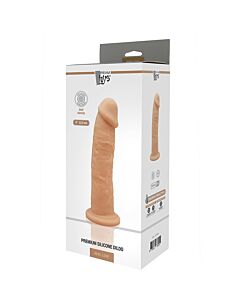 Dildo de Amor Real em Silicone Premium 24 cm - Cor Carne
