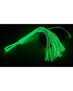 Chicote radiante verde brilhante