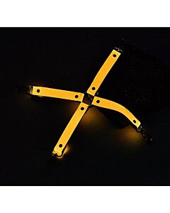 Ganchos de Ligação Radiantes Brilhante Laranja