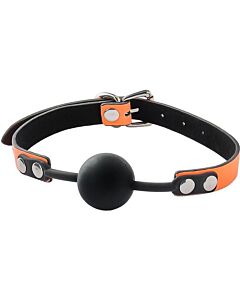 Mordaça de Bola Radiante que Brilha no Escuro Laranja | Dream Toys