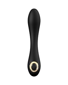 Vibrador de silicone Natasha Prestige IPX7, recarregável com 7 padrões de vibração