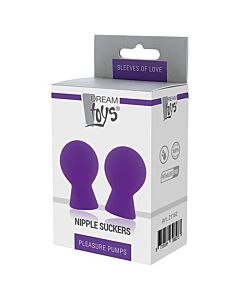 Bombeadores de prazer Sugador de mamilos roxo | Dream Toys