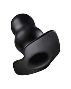 Menzstuff Open Wide Tunnel Plug - Plug anal de silicone preto