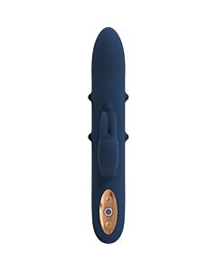 Vibrador Coelho à Prova d'Água - Coleção Goddess Alpheus - Azul