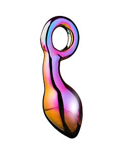 Anel plug anal de vidro Borosilicato Chunky Ring Glamour