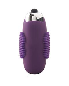 Anel Vibratório Roxo Flirts - Silicone Macio