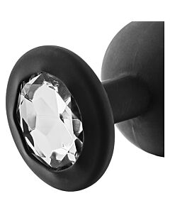 Kit de Treinamento Anal Fantástico com Pedra Branca - Conjunto de 3 peças