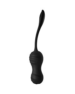 Ovo Vibratório Empurrador com Controle Remoto Dark Desires Virginia - Preto