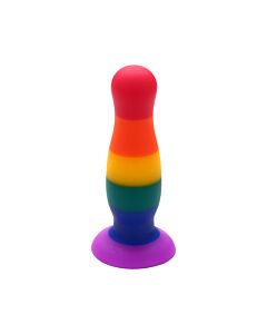 Amor colorido plug colorido - Tampão anal colorido
