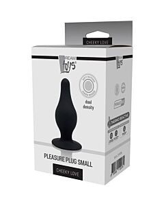 Plug de prazer de densidade dupla Cheeky Love S Preto