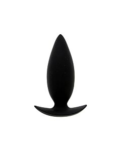 Cheeky Love Anal Plug Pequeno Preto - Plug Anal de Silicone de Grau Médico