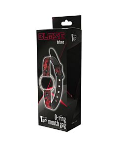 Mordaça Blaze Deluxe O-Ring Mouth Gag - Gag de argola em metal para bondage