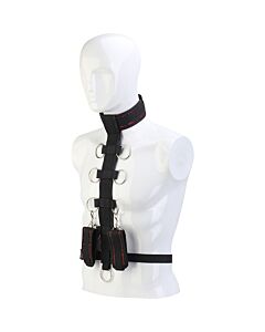 Blaze Deluxe Coleira Restritiva de Corpo BDSM Sexo Fetiche Produtos Eróticos