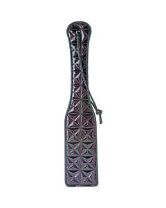 Blaze Paddle Purple - Paddle de Couro Roxo BDSM