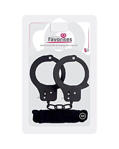 Favoritos de Sempre Metal Cuffs e Rope 3m
