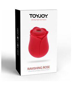 Estimulador de Clitóris com Pulso Ravishing Rose - TOYJOY - Estimulação Oral