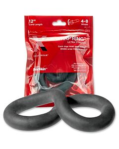 12.0 Ultra Wrap Anel de Silicone - Preto
