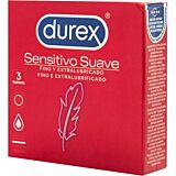 Preservativos Durex Sensitivo 3 Unidades com Ajuste Fino