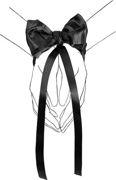 Flor Bondage Happy Lola — Adorno que vira laço Flor Bondage Happy Lola — Adorno que vira laço