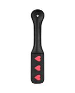 Ouch! paleta bdsm - hearts - negro