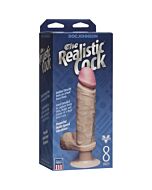 pénis realista com vibrador de 20 cm