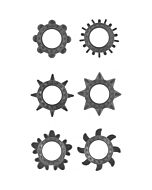 Cg set de anillos para el pene - negro