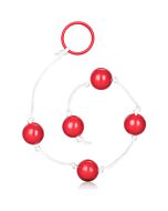 Bolas anales tamaño mediano - rojo