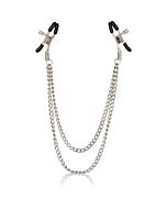 Mamilo grampos com dupla cadeia