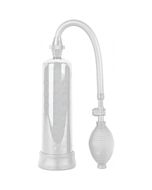 o poder da bolha de sucção da bomba para ereções duras transparentes