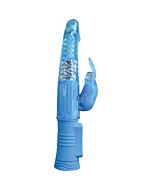 4play deluxe vibrador galopante coelho azul fina