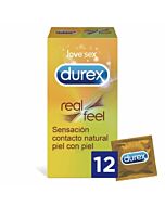 Durex sensação real de 12 unidades
