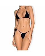 Obsessivo - bela vista micro biquíni negro único talla