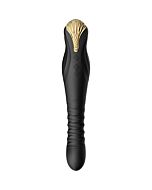 Vibrador Zalo King - obsidiana negra