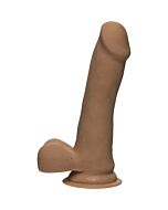 Ultraskyn slim dildo 16,50 cm - caramelo
