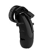 E-stim dispositivo de castidad - negro