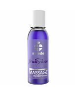 massagem amor frutado efetoras calor de óleo 50 ml cranberry / frutos silvestres 50ml