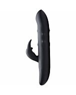 10 x vibrador de coelho com vibrador - preto
