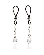 Pingentes de mamilo de cristal em forma de gota