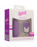 Spirit big vibrating huevo control remoto lila