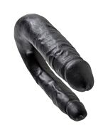 Rei dildo pau dupla penetração