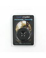 Anel Gladiador Negro