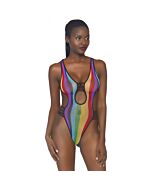 Body tank vermelho - arco-íris