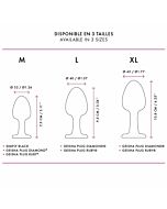 Dorcel silicone diamante plugue l 9,5 centímetros