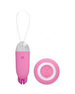Noah dual rechargeable  bala vibradora control remoto rosa