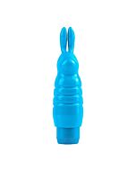 Néon azul do coelho vibrador lil