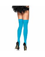 Leg Avenue azul nylon meias opacas neon